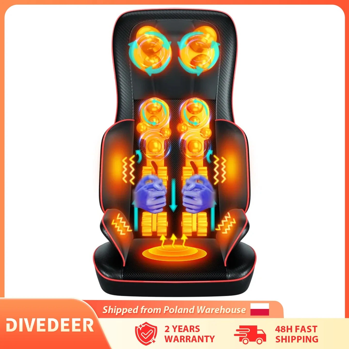 Deep Kneading Massage Pillow