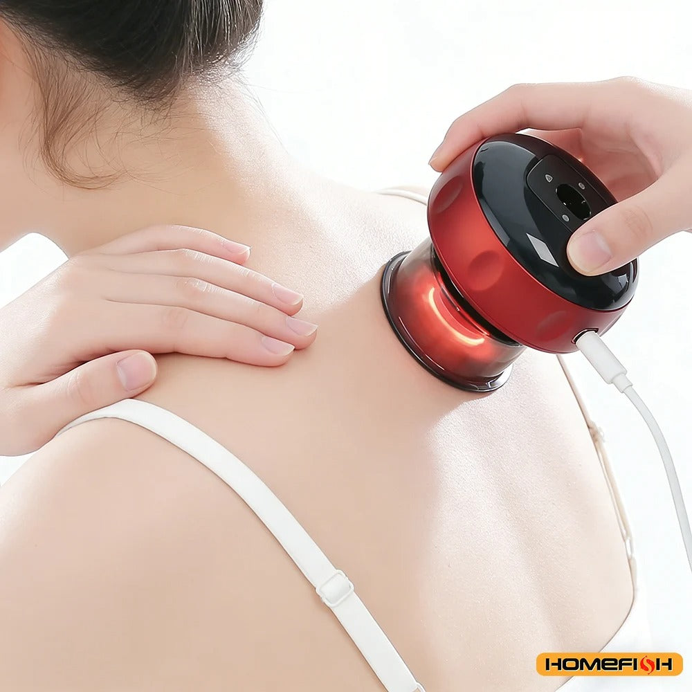 2-in-1 Heating Cupping Massager