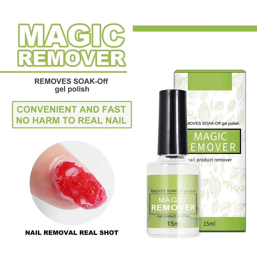 Magic Fast Nail Gel Remover – 15ml