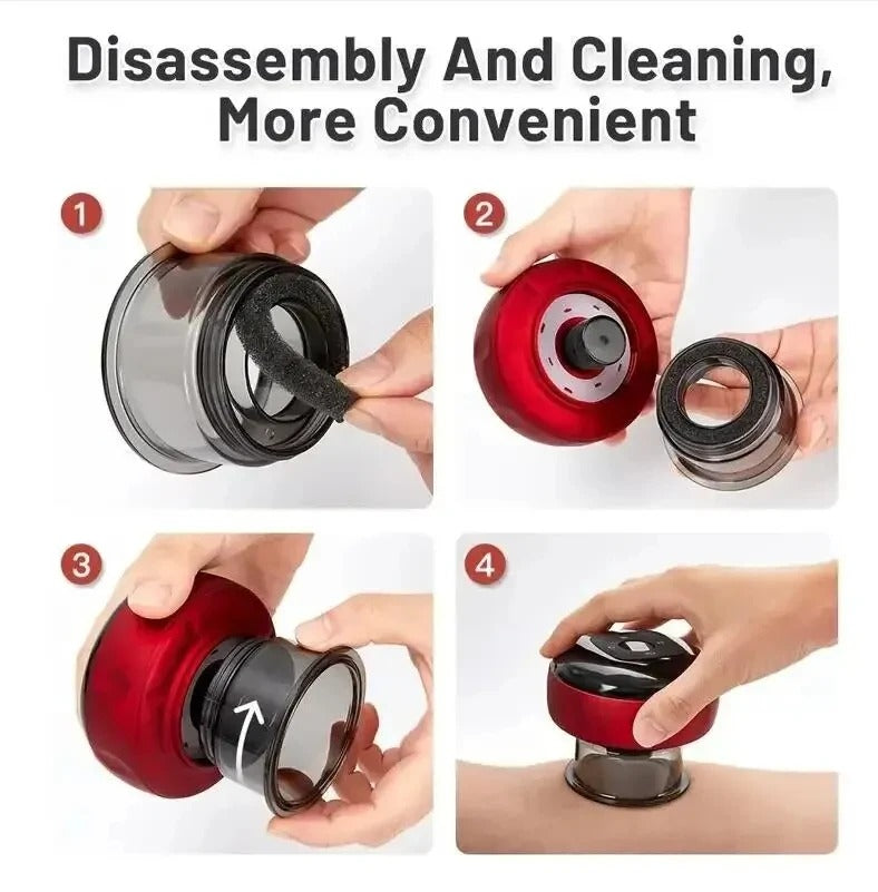 2-in-1 Heating Cupping Massager