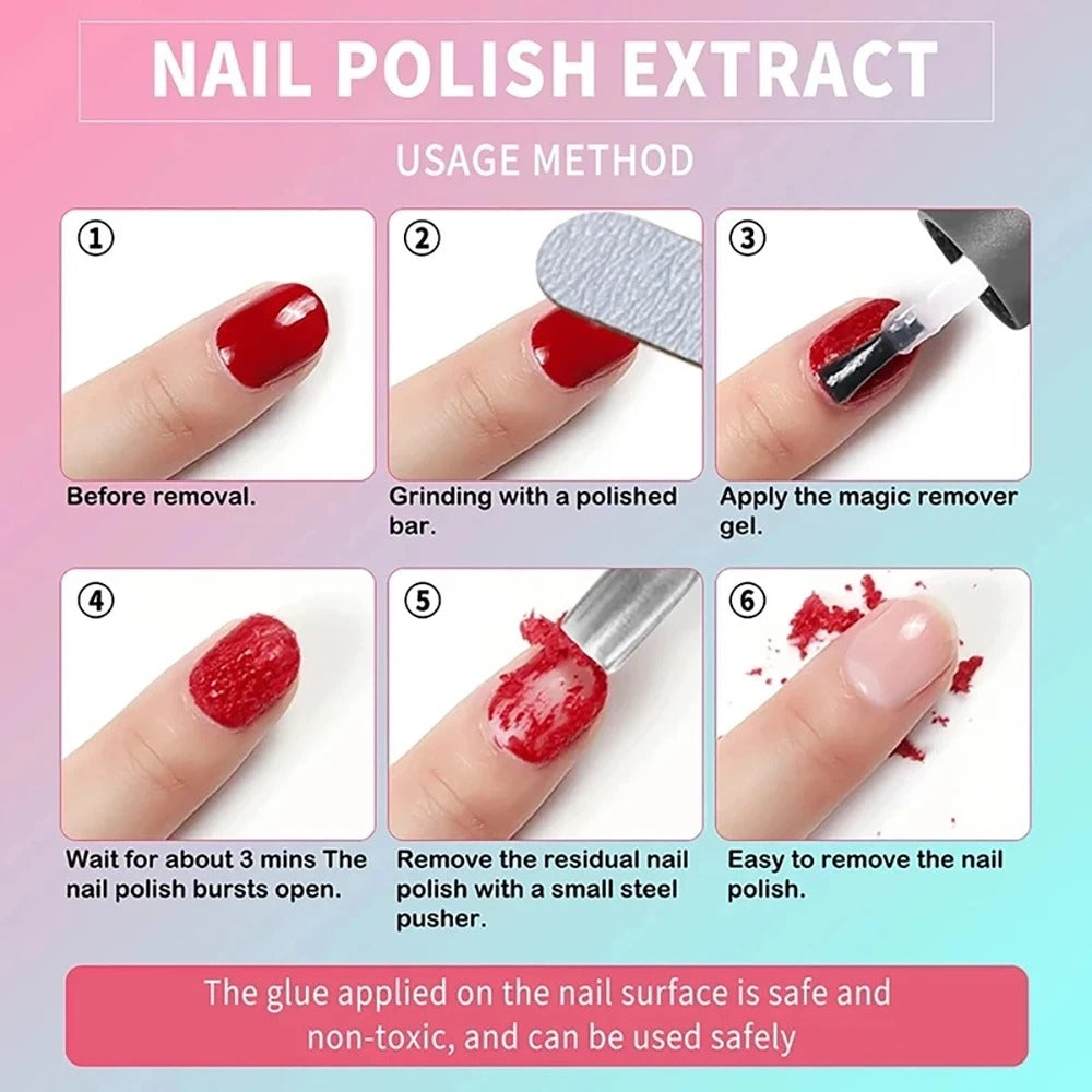 Magic Fast Nail Gel Remover – 15ml